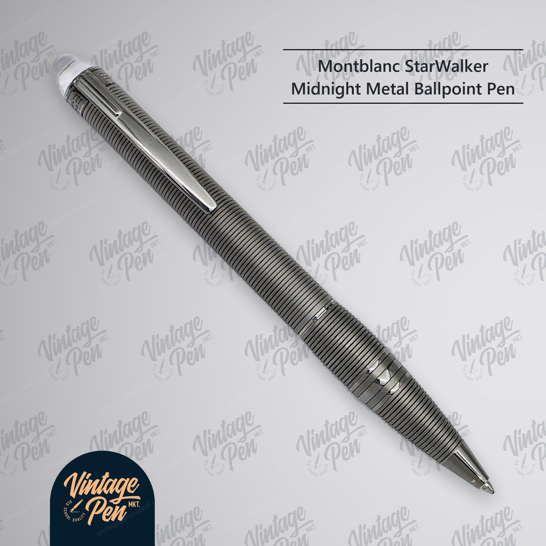 Montblanc StarWalker Midnight Metal Ballpoint Pen